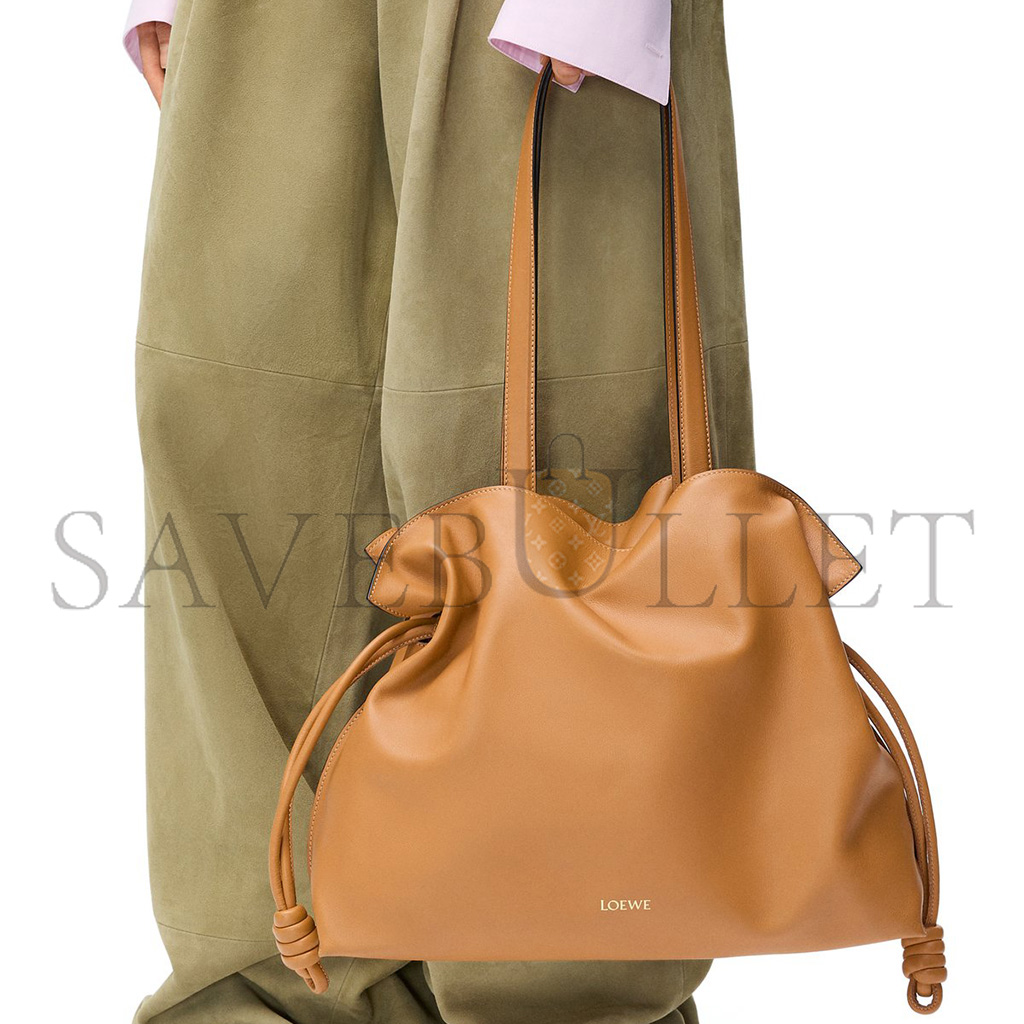 l*ew* large flamenco clutch in nappa calfskin 0011034576 (38*29*14cm)